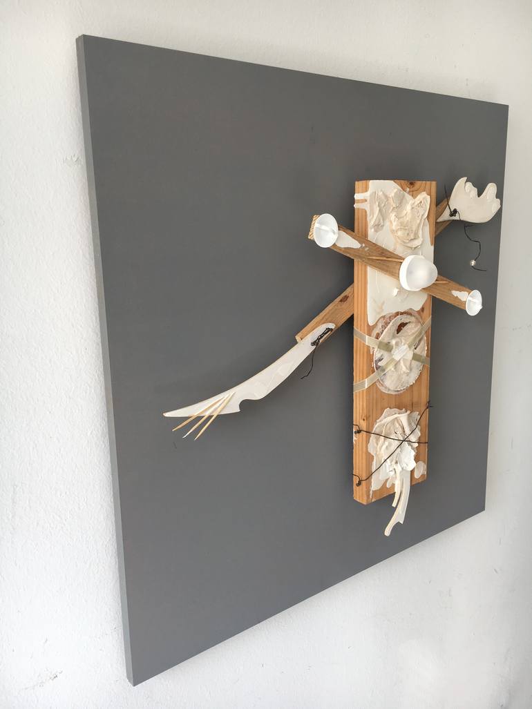 Original Modernism Abstract Sculpture by Zlatko Hadji Pecov