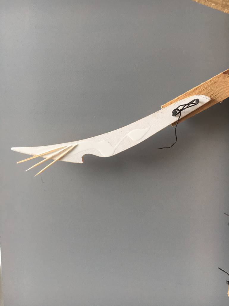 Original Modernism Abstract Sculpture by Zlatko Hadji Pecov
