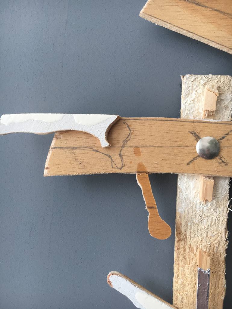 Original Fine Art Abstract Sculpture by Zlatko Hadji Pecov