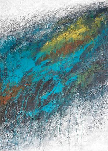 Original Abstract Expressionism Water Paintings by Paul Hillary