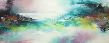 Original Abstract Seascape Paintings by Paul Hillary