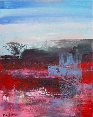 Original Abstract Landscape Paintings by Paul Hillary