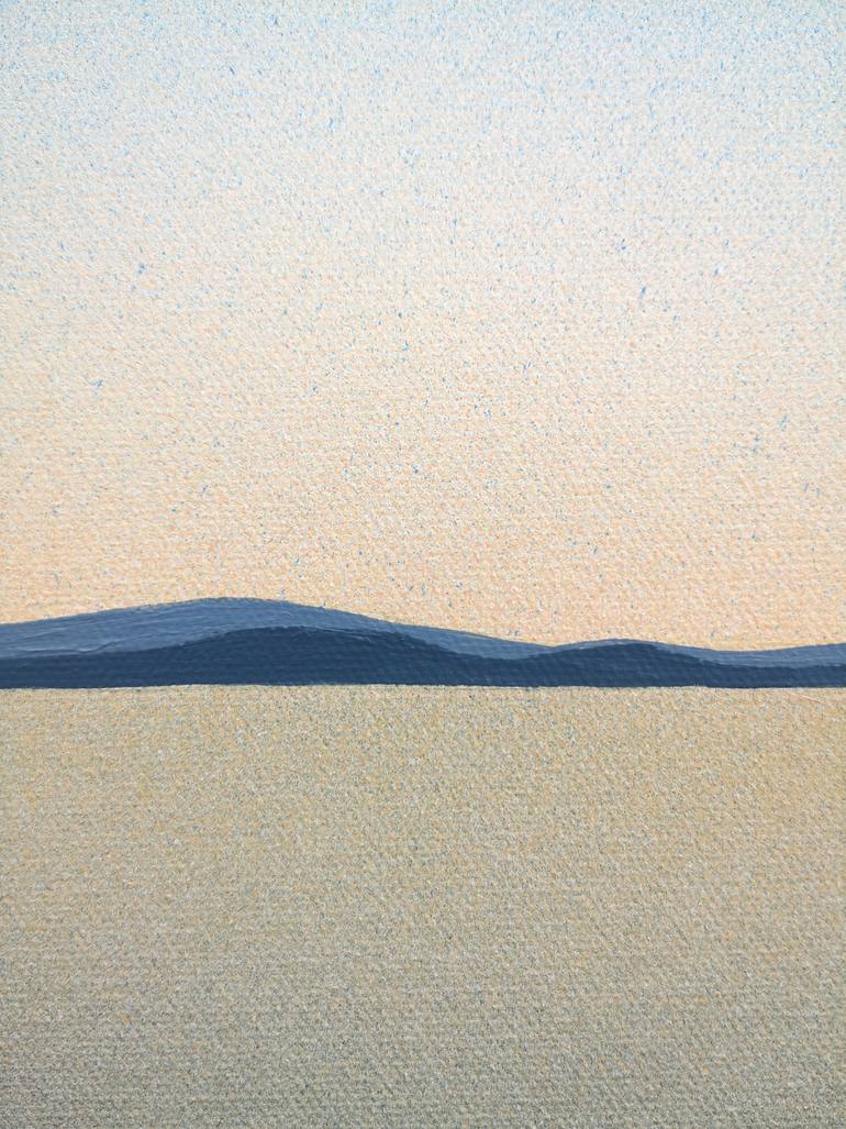 Original Abstract Water Painting by Krisztina Dozsa-Farkas