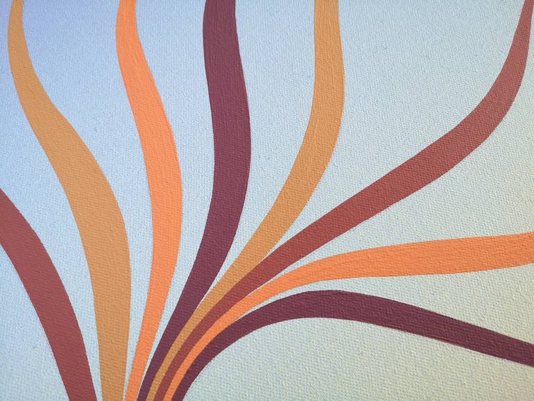 Original Abstract Nature Painting by Krisztina Dozsa-Farkas