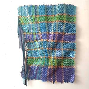 Ripple | Sculptural woven paint artwork