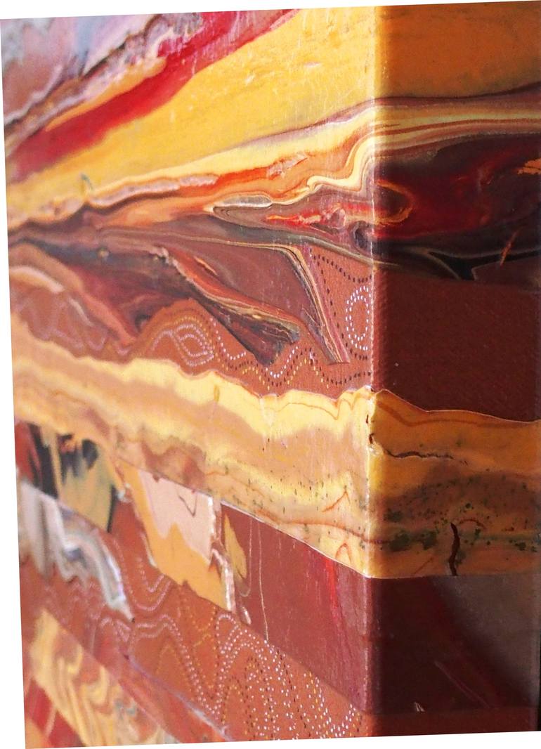 Original Fine Art Abstract Painting by Julee Latimer