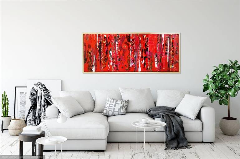 Original Fine Art Abstract Painting by Julee Latimer