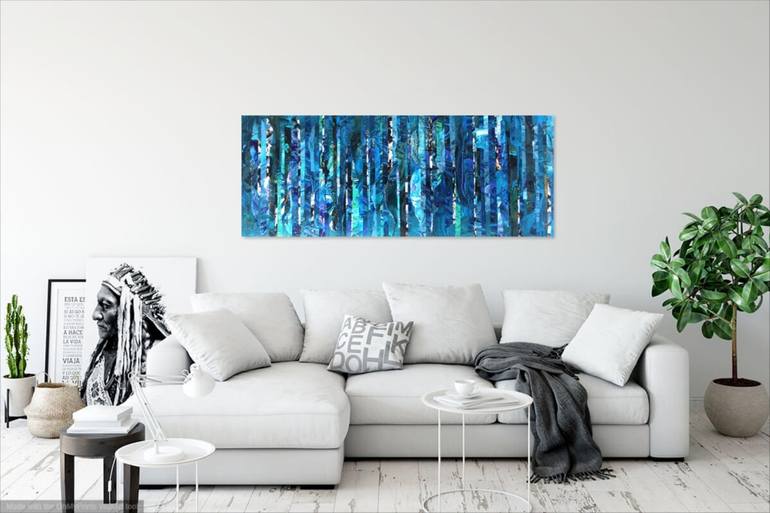 Original Fine Art Abstract Painting by Julee Latimer