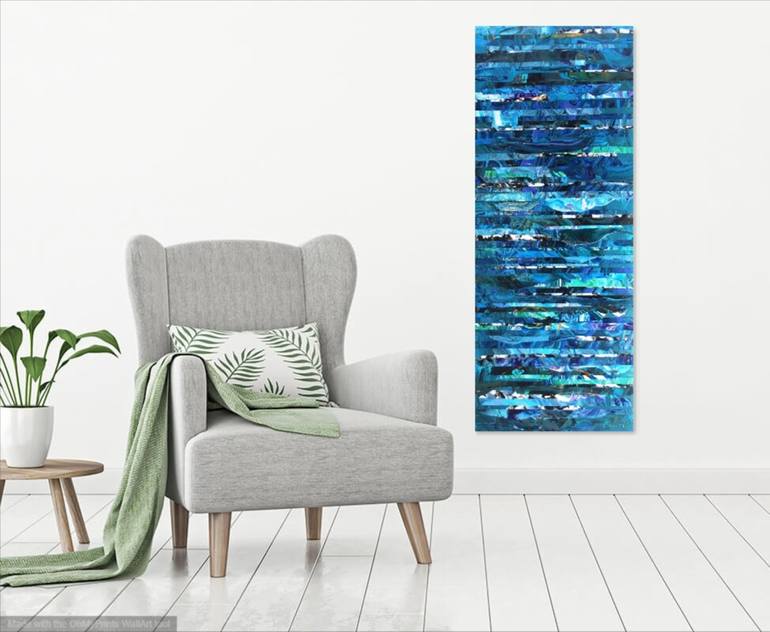 Original Fine Art Abstract Painting by Julee Latimer