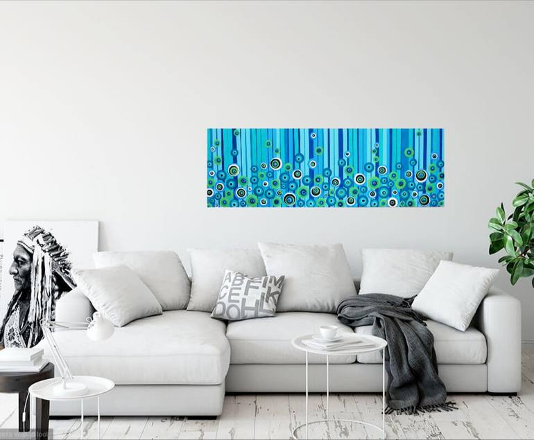 Original Fine Art Abstract Painting by Julee Latimer