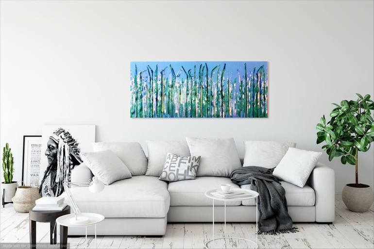 Original Fine Art Abstract Painting by Julee Latimer