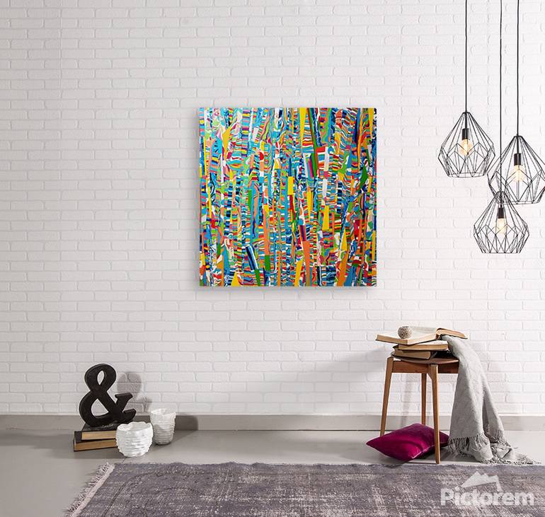 Original Modernism Abstract Collage by Julee Latimer