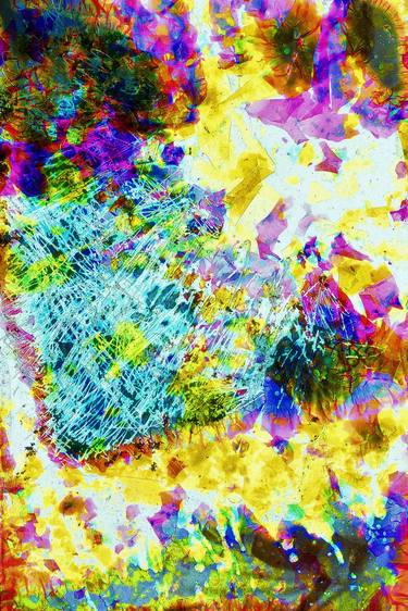 Original Modern Abstract Mixed Media by Tj Kim
