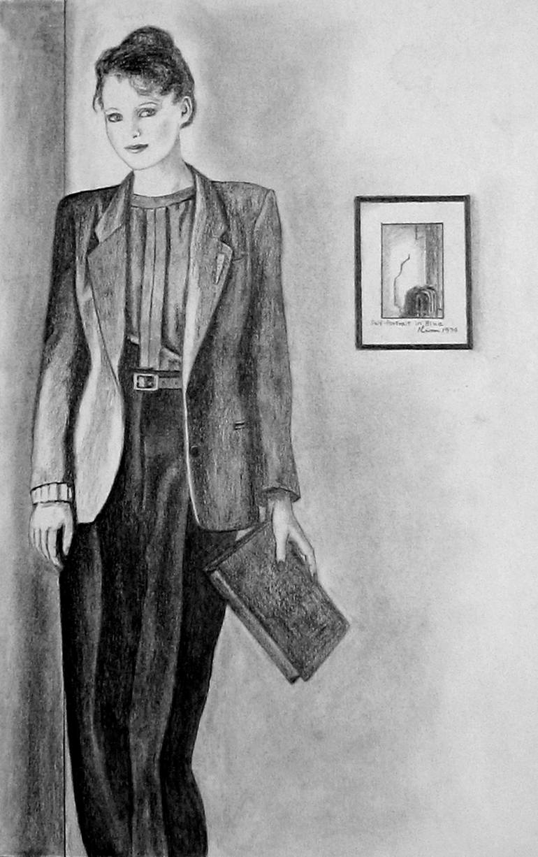 Women s Pant Suit Drawing by TJ Kim Saatchi Art