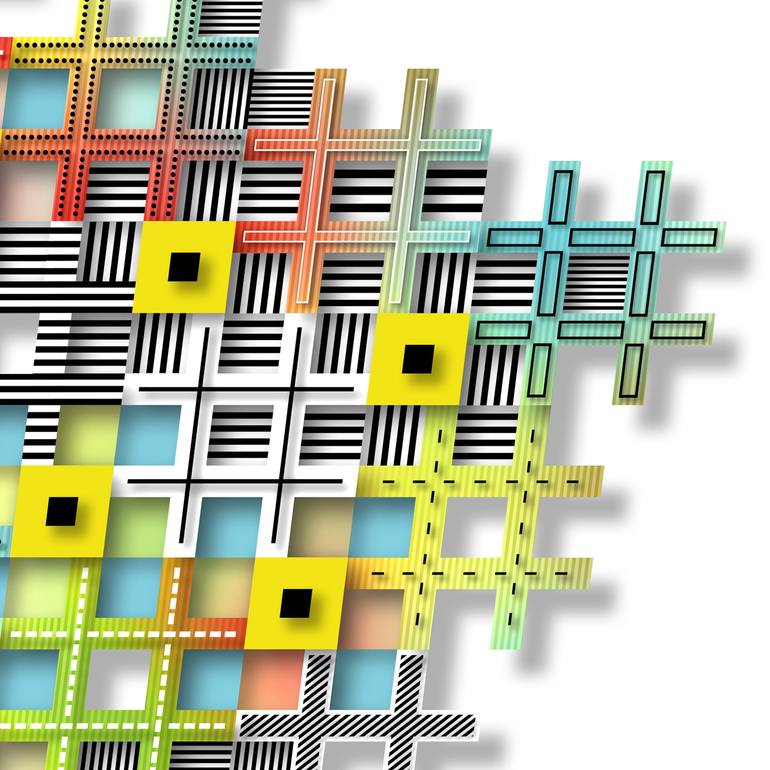 Original Geometric Popular culture Digital by Andrew Reach