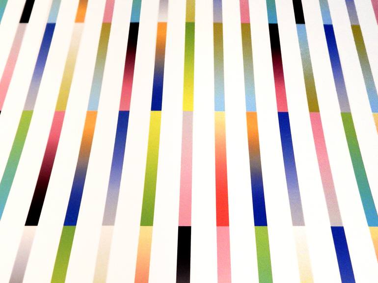 Original Abstract Geometric Digital by Andrew Reach