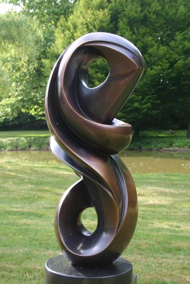 Original Abstract Sculpture by Helene Jacubowitz