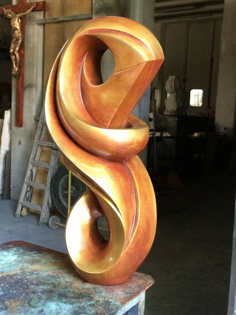 Original Abstract Sculpture by Helene Jacubowitz