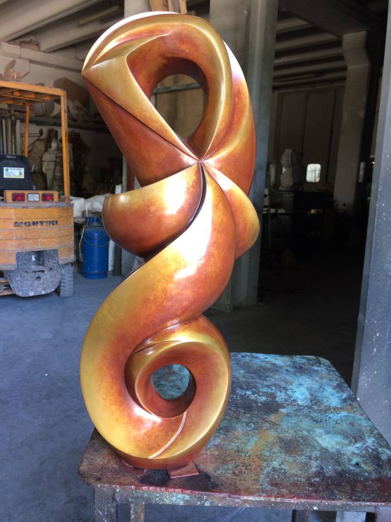 Original Abstract Sculpture by Helene Jacubowitz