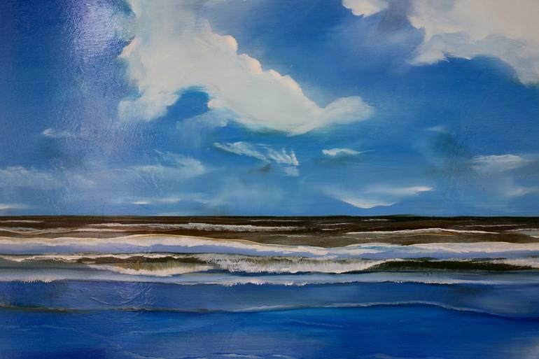 Original Realism Seascape Painting by Tamas Herczeg