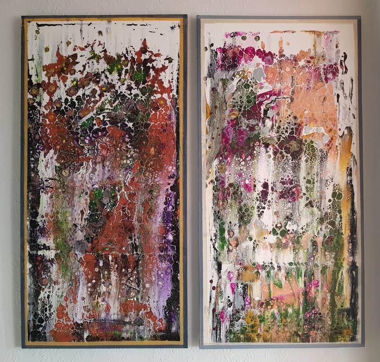 Original Abstract Expressionism Abstract Painting by Paul Calcutt
