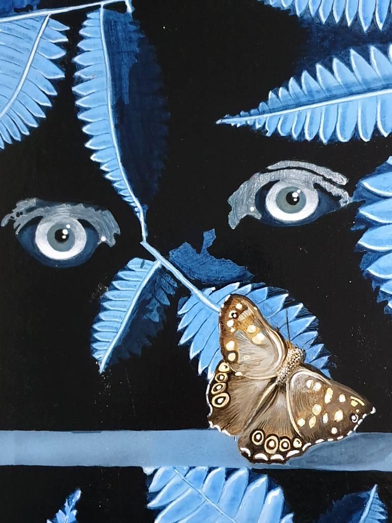 Original Abstract Expressionism Abstract Painting by Paul Calcutt