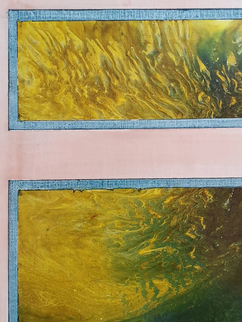 Original Abstract Expressionism Abstract Painting by Paul Calcutt