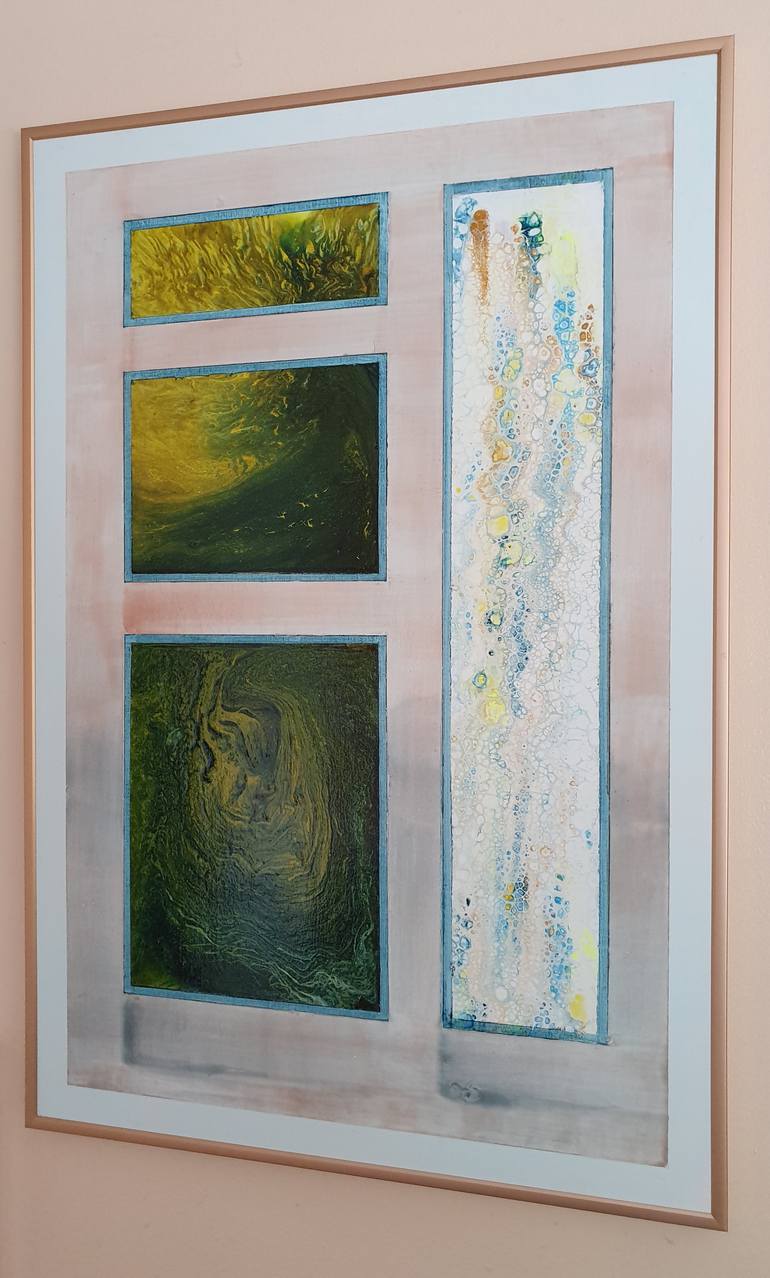 Original Abstract Expressionism Abstract Painting by Paul Calcutt