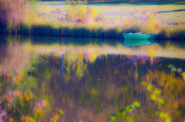Print of Impressionism Boat Photography by Lubomir Rosenstein