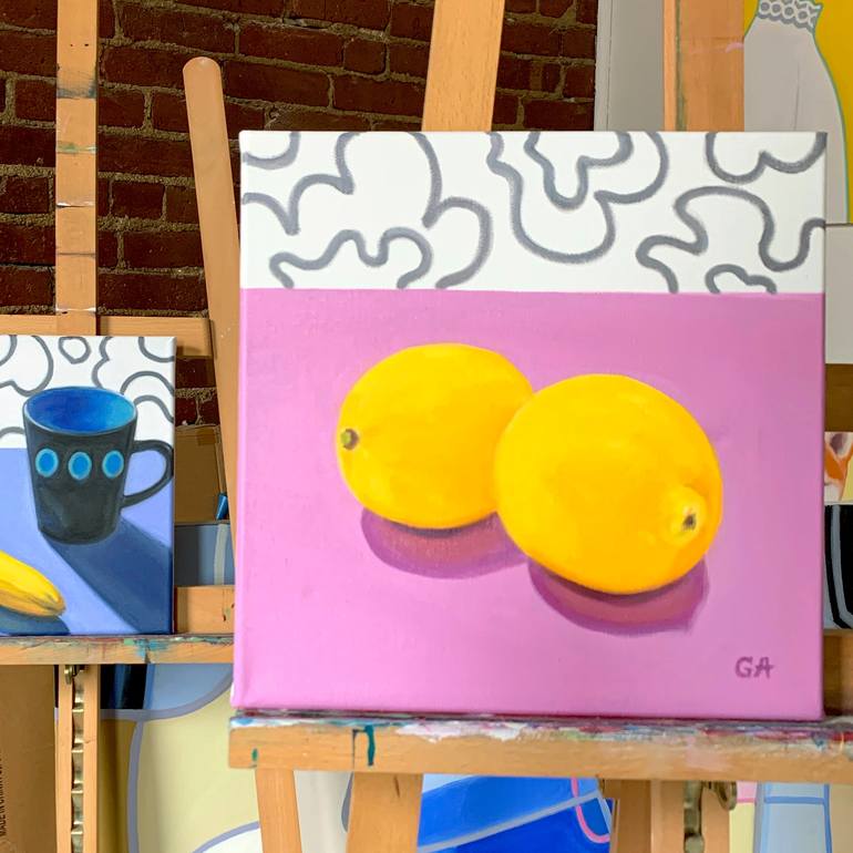 Original Contemporary Still Life Painting by Giselle Ayupova