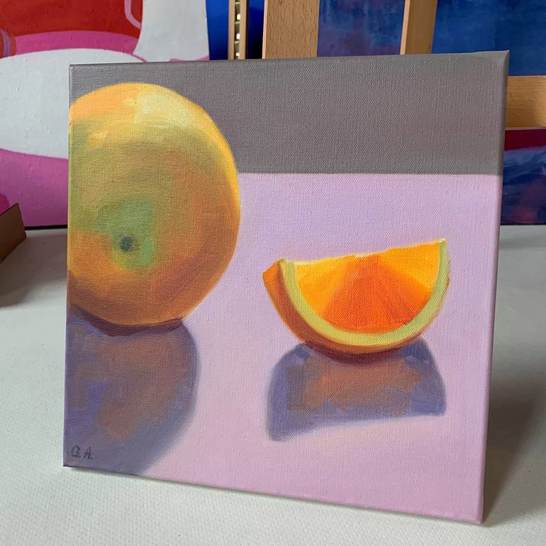 Original Impressionism Still Life Painting by Giselle Ayupova