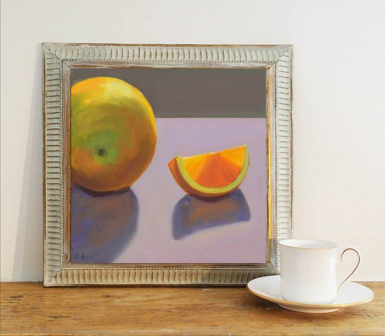 Original Impressionism Still Life Painting by Giselle Ayupova
