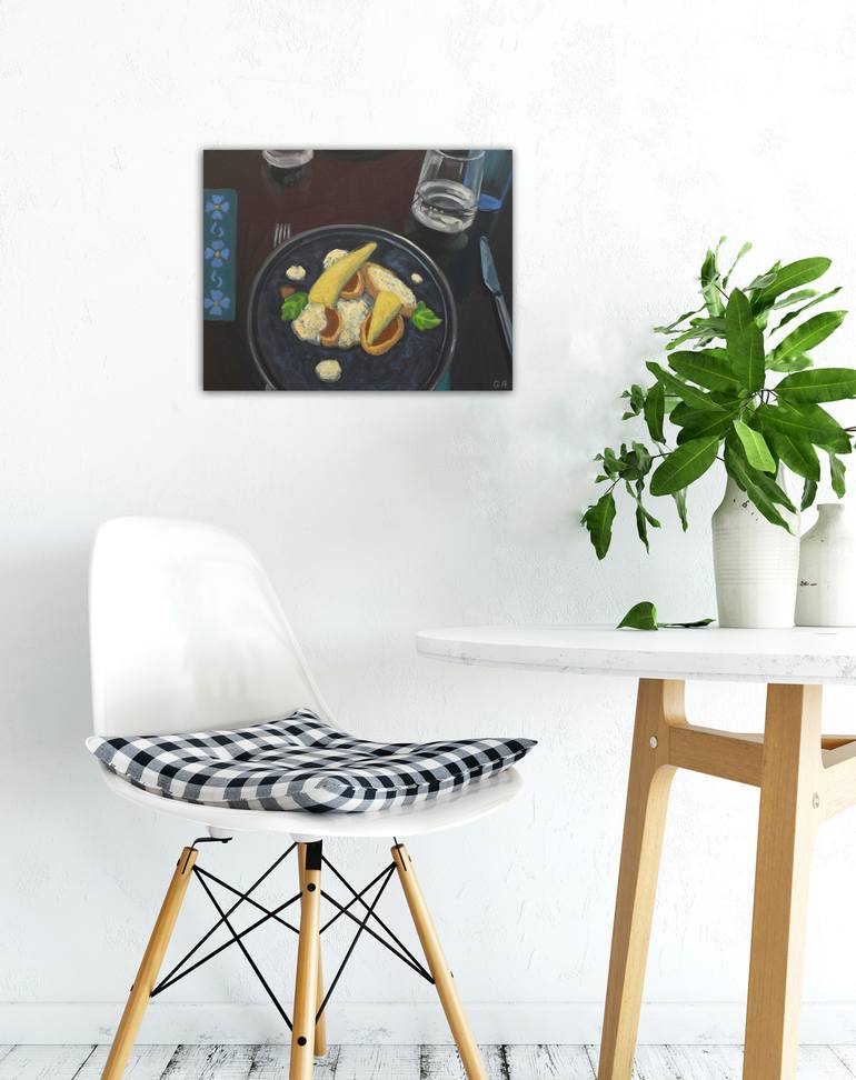 Original Fine Art Still Life Painting by Giselle Ayupova