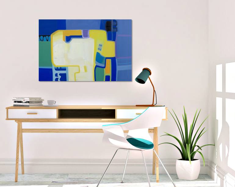 Original Abstract Expressionism Abstract Painting by Giselle Ayupova