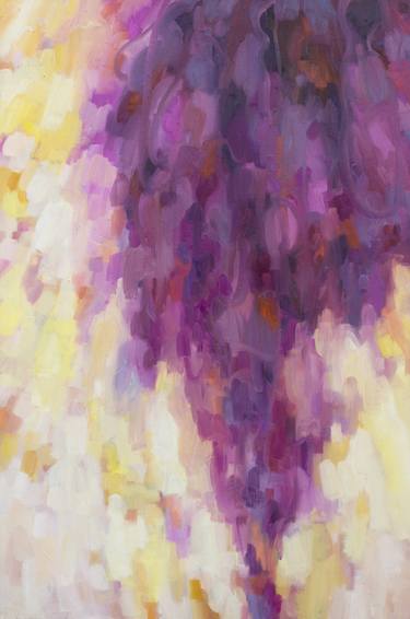Purple Yellow Abstract Painting 171028 thumb