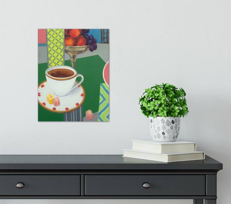 Original Illustration Still Life Painting by Giselle Ayupova