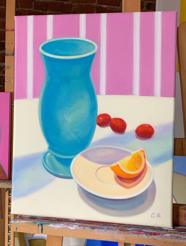 Original Illustration Still Life Painting by Giselle Ayupova