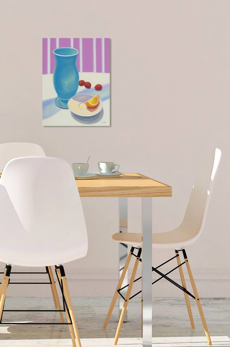Original Illustration Still Life Painting by Giselle Ayupova