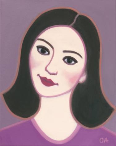 Original Portrait Paintings by Giselle Ayupova