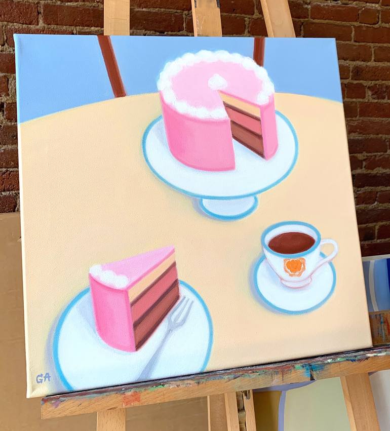 Original Illustration Still Life Painting by Giselle Ayupova