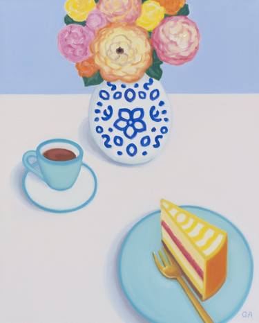 Original Still Life Paintings by Giselle Ayupova