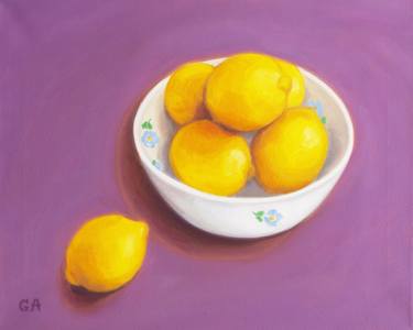 Original Still Life Paintings by Giselle Ayupova