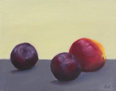 Plums and Nectarine Still life thumb