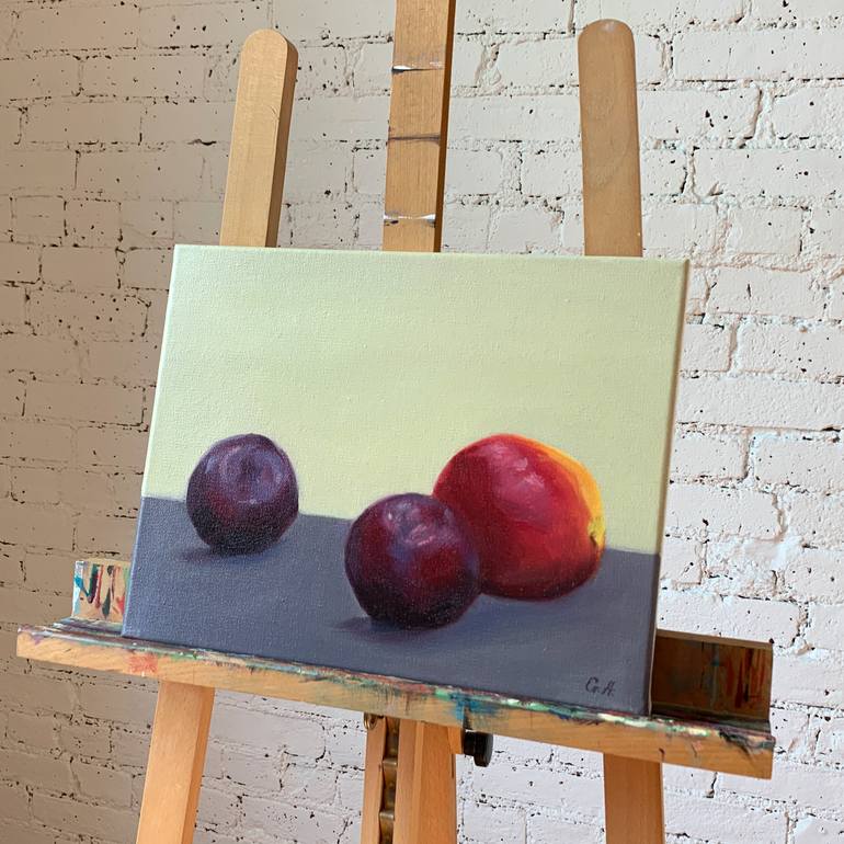 Original Impressionism Still Life Painting by Giselle Ayupova