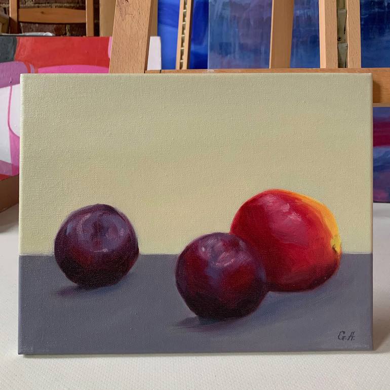 Original Impressionism Still Life Painting by Giselle Ayupova