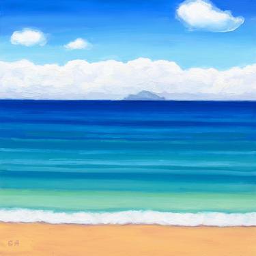 Original Fine Art Seascape Paintings by Giselle Ayupova