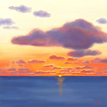 Original Contemporary Seascape Paintings by Giselle Ayupova