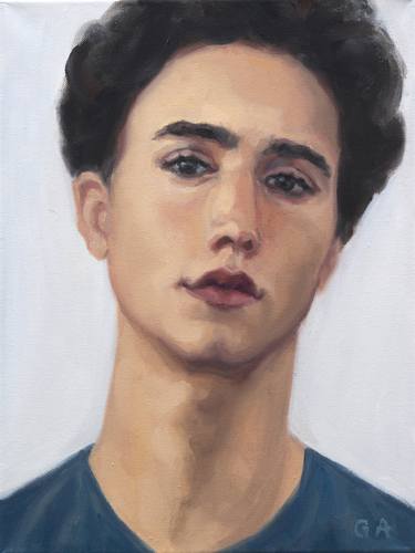 Original Men Paintings by Giselle Ayupova