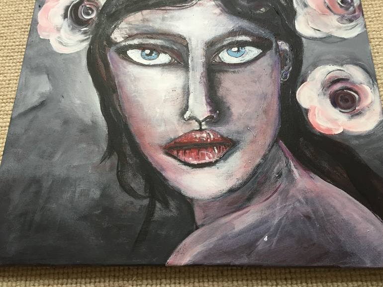 Original Figurative People Painting by Kumi Muttucumaraswamy