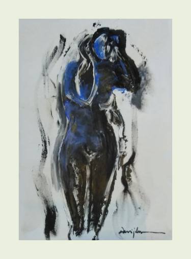 Original Figurative People Paintings by Danijela Jovic